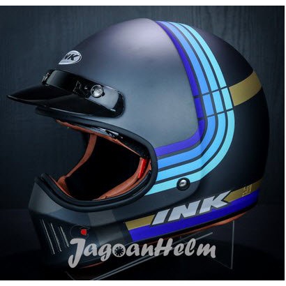 Ink Helm Trooper Borderline -Matt Anthracite -Retro Classic Ddring