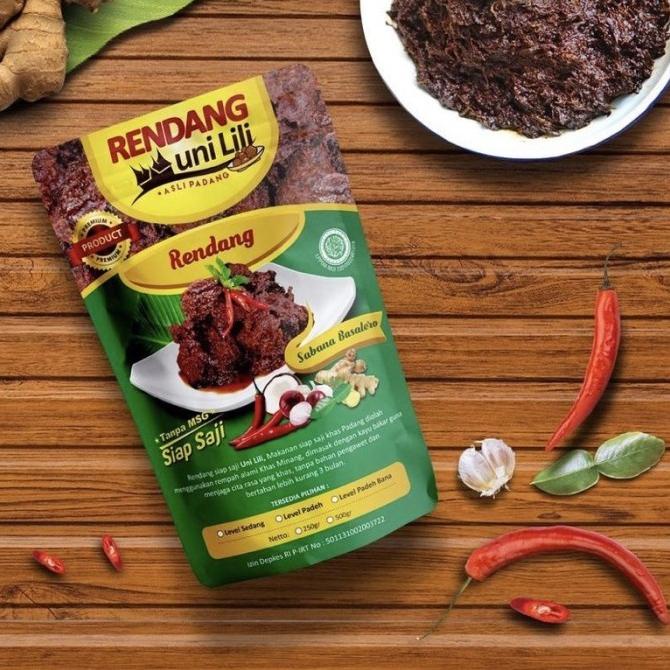 

RENDANG DAGING UNI LILI ASLI PADANG (250gr)