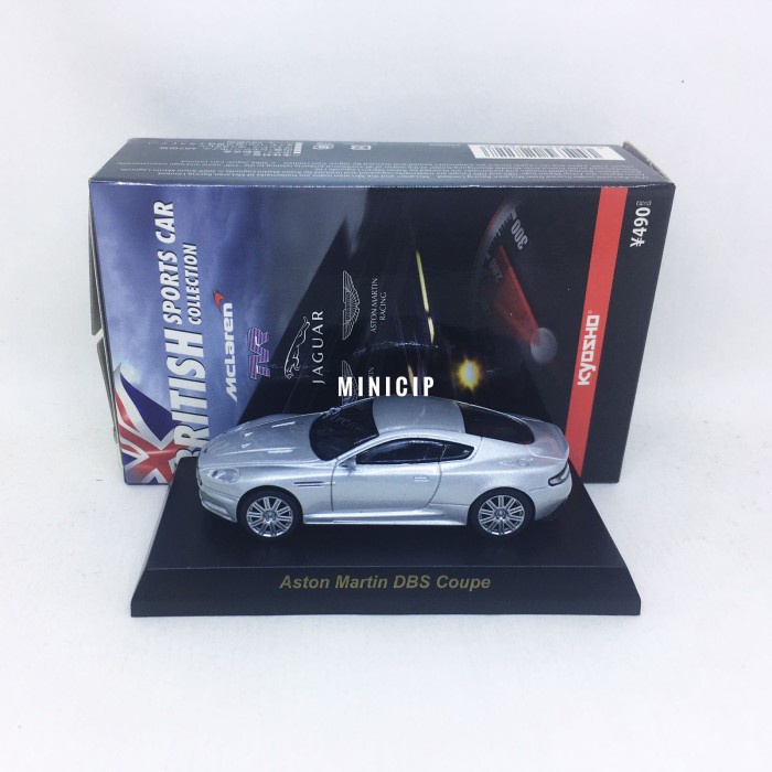 MUST HAVE KYOSHO ASTON MARTIN DBS COUPE SILVER TERBARU