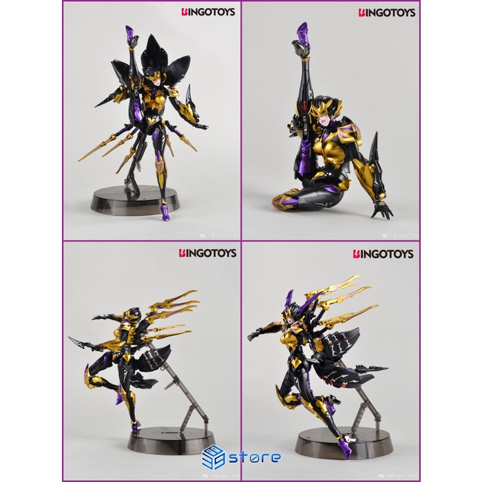 MUST HAVE BINGOTOYS BT-04 SPRIDER GIRL TRANSFORMERS BEAST WARS BLACKARACHNIA TERBARU