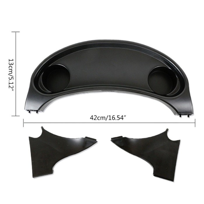 

TERLARIS WIT Baby Stroller Dinner Table Tray Stroller Accessories Plates Holder