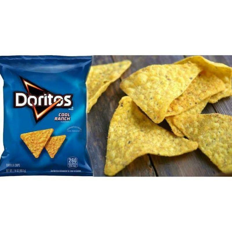 

DORITOS USA Cool Ranch Chips 198 Gram 7 Oz (Made in USA) Best Seller