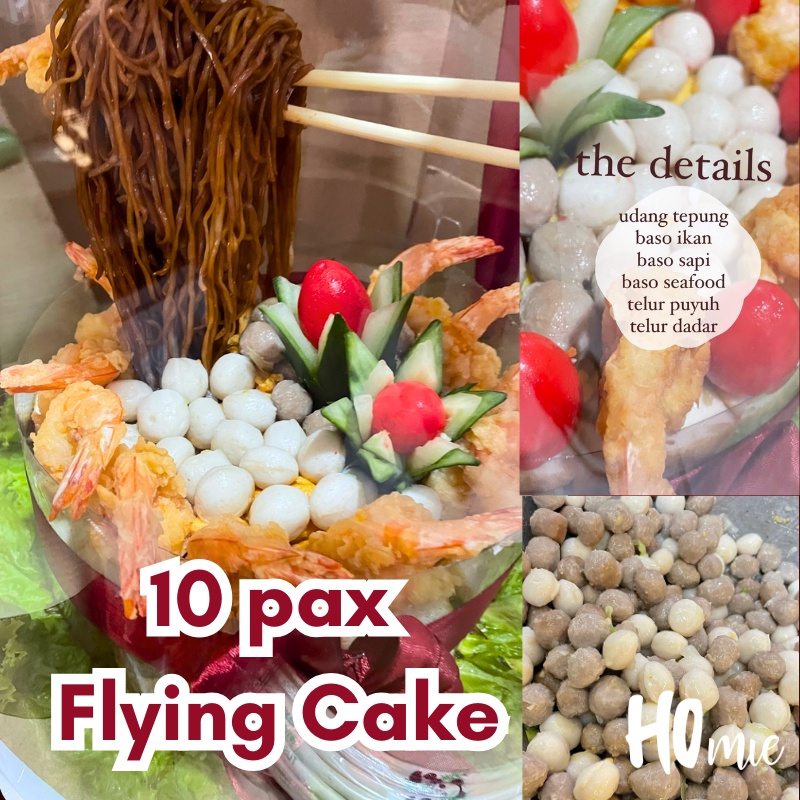 

Noodle Cake Mie Ulang Tahun Mie Ultah Baso Seafood Telur / Mie Cake / Tumpeng Mie