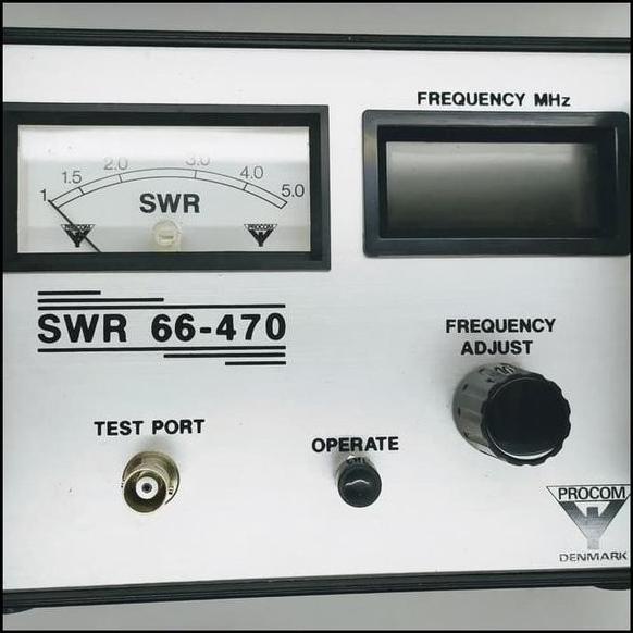 Procom Swr 66-470 Mhz Antenna Analyzer Antena Kode 83