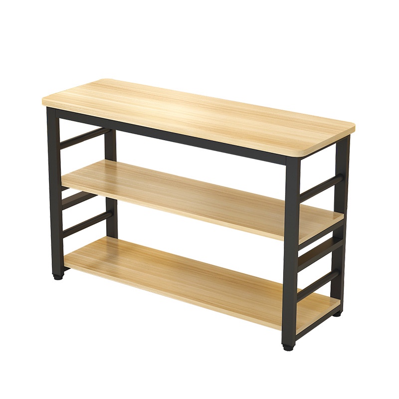 K9HXGrosir Pengiris Dapur Meja Dapat Diatur Kecil Meja Makan Meja Rumah Tangga Baja Meja Kayu Rak Pe