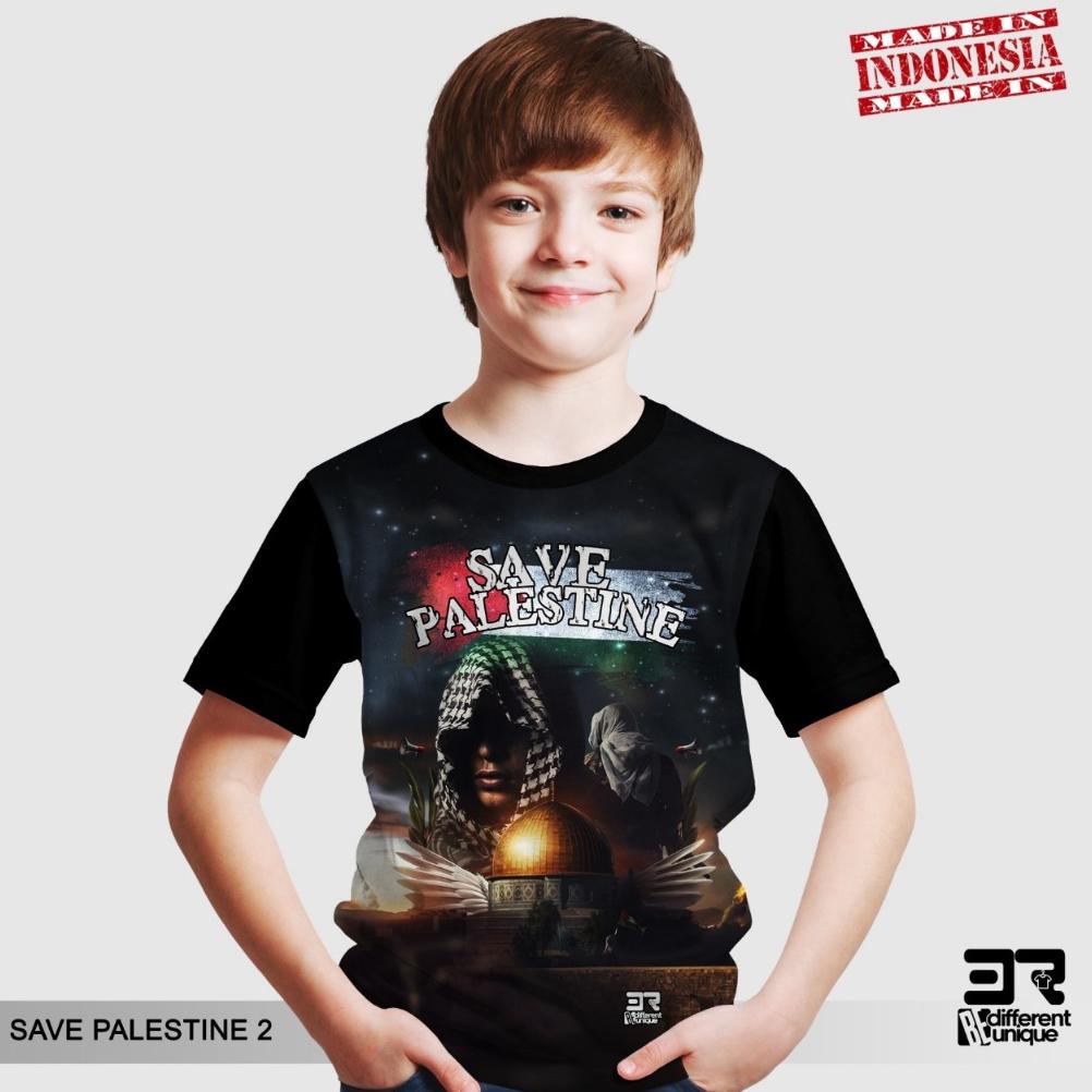 Terlaris Baju Kaos / tshirt distro 3d islamic fullprinting bahan full combad 24s original Save Pales