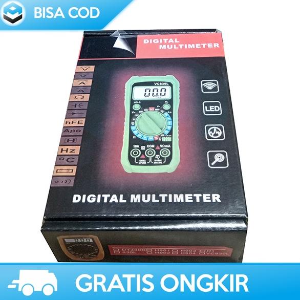 Berkualitas AVOMETER TESTER DIGITAL MINI MULTITESTER JUNEJOUR XL830L PORTABLE ORI ,,