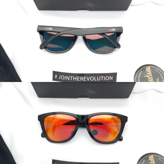 Kacamata Sunglasses Polarized Hawkers Fire Soft Fullset