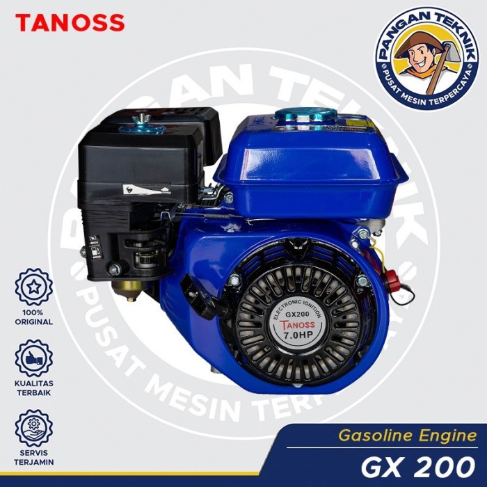 Promo Gratis Ongkir  Engine Tanoss Gx200 7Hp Mesin Penggerak Gx 200 Terbaru