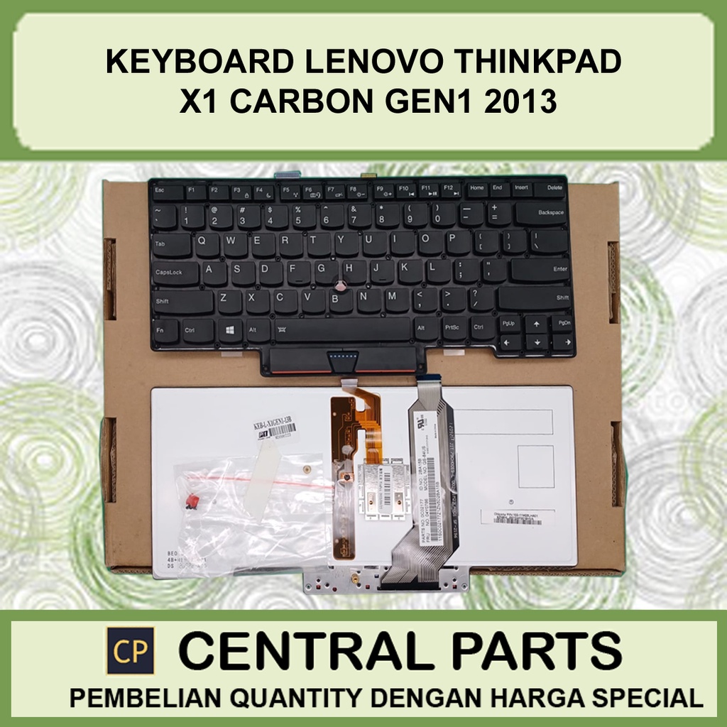 Keyboard Lenovo Thinkpad X1 Carbon GEN1 2013 Black