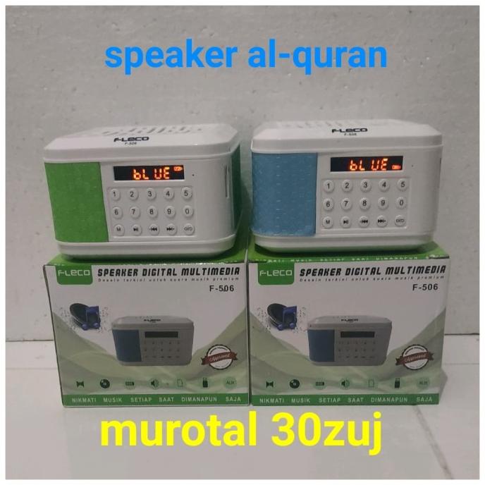 Speaker al-quran murottal 30juz speaker al quran fleco F-506 Bluetooth