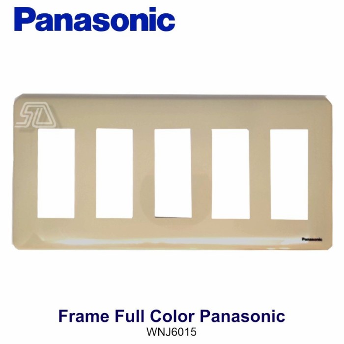 Frame Saklar Panasonic 15 Gang / 15 Mata Saklar WNJ6015 WNJ-6015