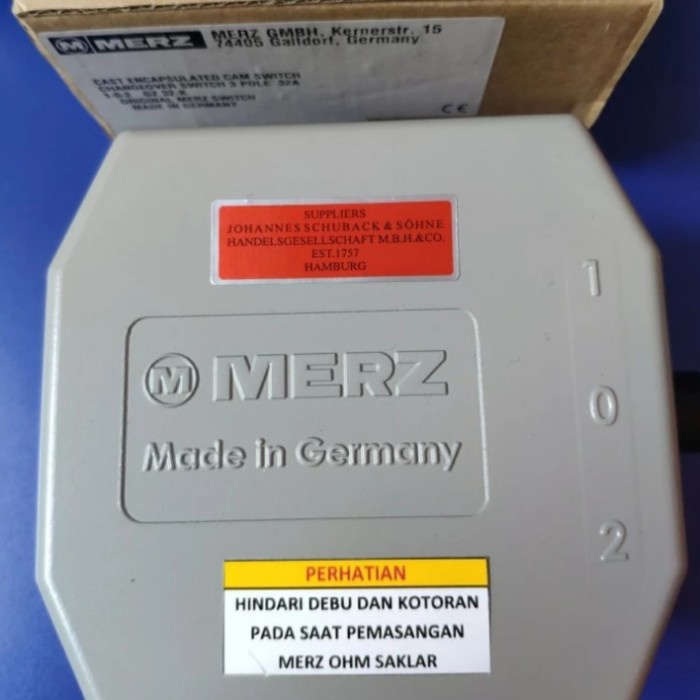 Cos/over switch /ohm saklar MERZ 4P MERZ 32A