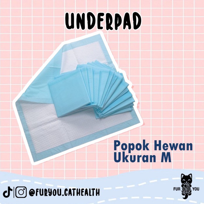 Promo Underpad M Underpad Murah Underpad Anjing Underpad Kucing Terbaru