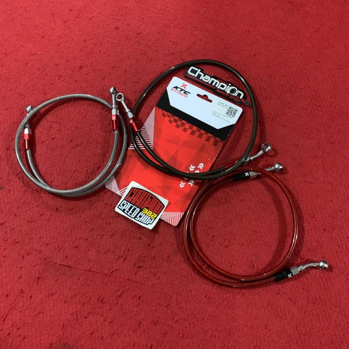 Baru Selang Rem Ktc Kytaco 92Cm Bh4 Beat Karbu Beat Fi Esp Beat Deluxe Pop Ori