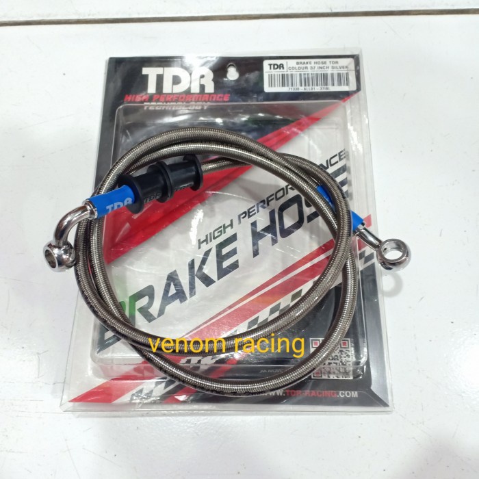 selang rem tdr silver 37 inch/ selang master rem tdr silver 95cm