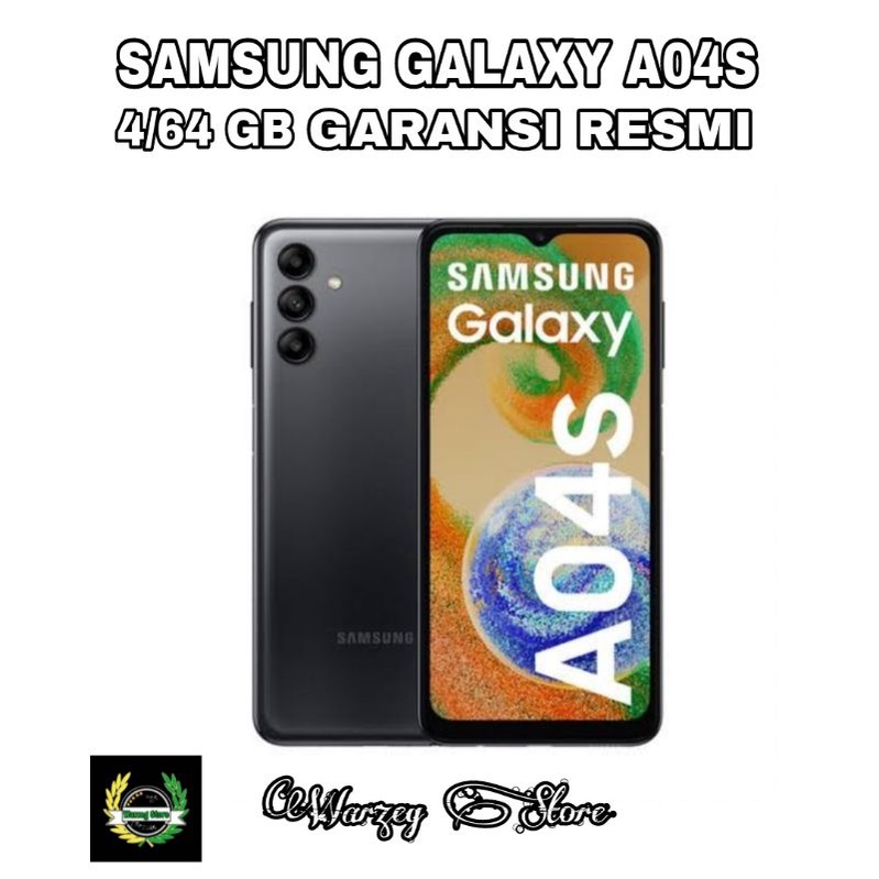 HP SAMSUNG GALAXY A04S 4/64 GB - SAMSUNG A04 S RAM 4GB ROM 64GB RESMI