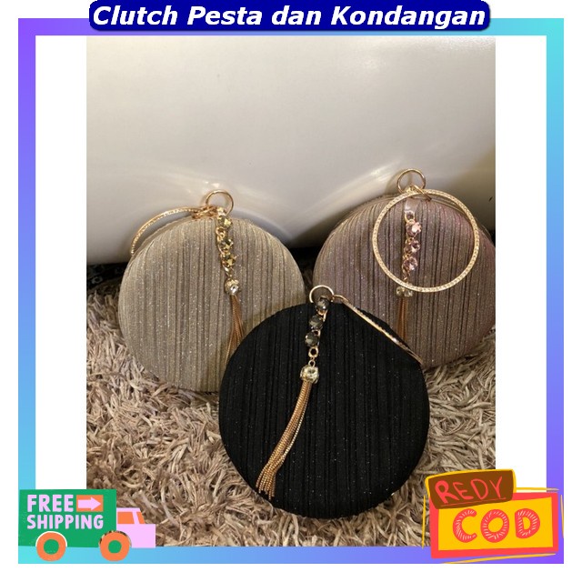 Clutch Bag Wanita Import Premium Tass Kecil Resepsi Wsnita Tas Kondangan Ibu Ibu Elegan Cloth Peremp