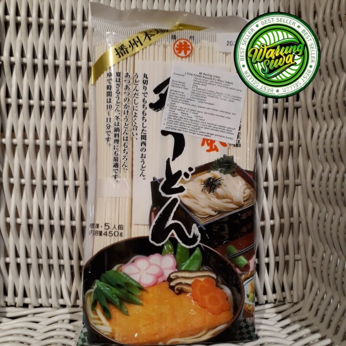 

Terjangkau Mie Kering Udon - Toa Food Kansai- Fu Maru Udon 450 Gram