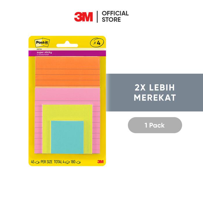 

TERLARIS - POST-IT STICKY NOTES MULTIPACK 4622-SSMIA