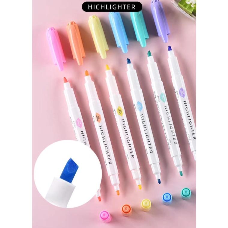 

Termurah GENV Dual TIP Highlighter with Pastel Colors / Highlighter dengan 6 warna pastel RKS239