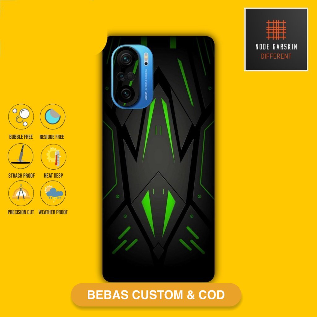 Garskin Skin Vinyl Poco F3 POCO F3 Fullbody Atau Backonly - Bisa Custom - bg1 Case Sticker Protector