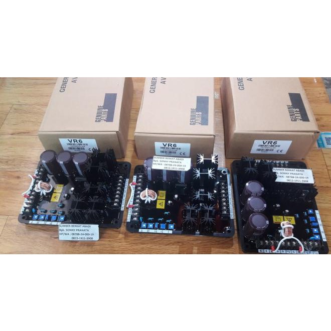 Avr Vr6 Automatic Voltage Regulator For Caterpillar Generator Garansi