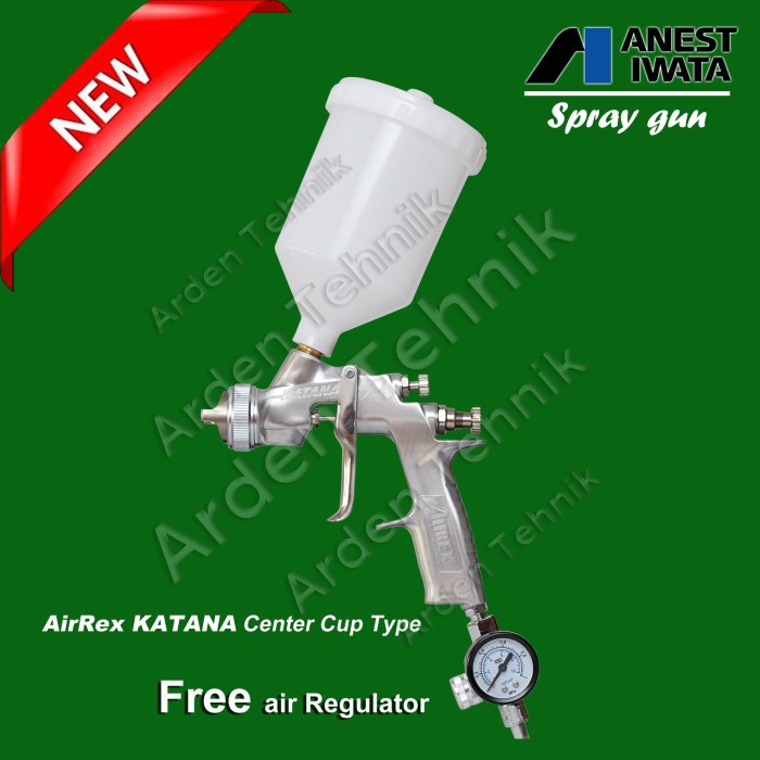 

Spray Gun Anest Iwata - AirRex KATANA Center Cup Type