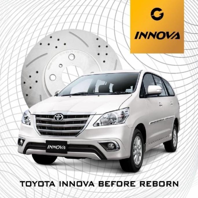 PROMO DISC BRAKE DISC ROTOR TOYOTA INNOVA GAIA GEOMET SLOT DRILL 320MM #ORIGINAL