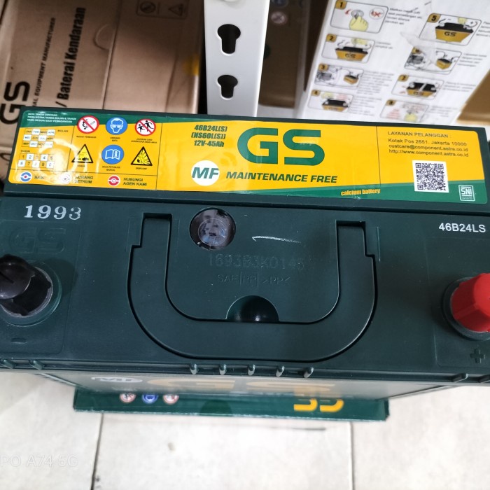 Termurah Aki Mobil Toyota Sienta Gs Astra Ns60Ls Mf (Aki Kering) Original