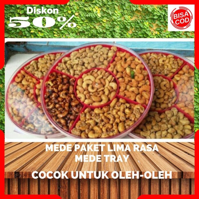 

paket mede / mede toples / mede tray / paket mede lima rasa