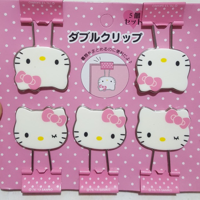 

Promo Binder Paper Clip Hello Kitty Ori