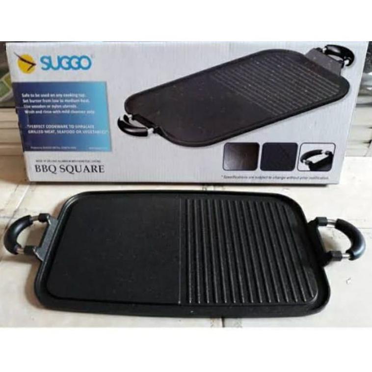 TERLARIS KD1 MULTI GRILL PAN / WAJAN GRILL / BARBEQUE GRILL / PANGGANGAN GRILLL / TEFLON GRILL / SHA