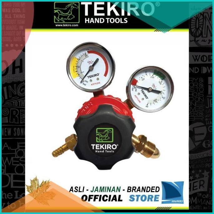 Regulator Las Acetylene Meteran Tabung - Heavy Duty Regulator TEKIRO