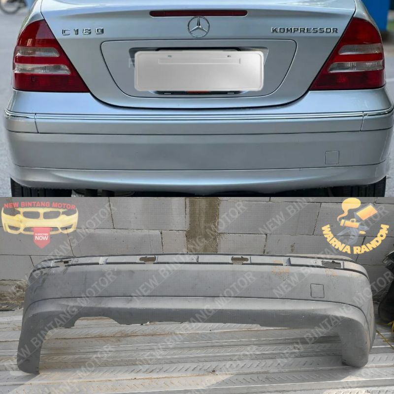 Bumper belakang mercedes C Class W203 2001 2007 original