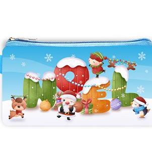 

*#*#*#] Christmas Case Santa Noel Tempat Pensil Souvenir Natal