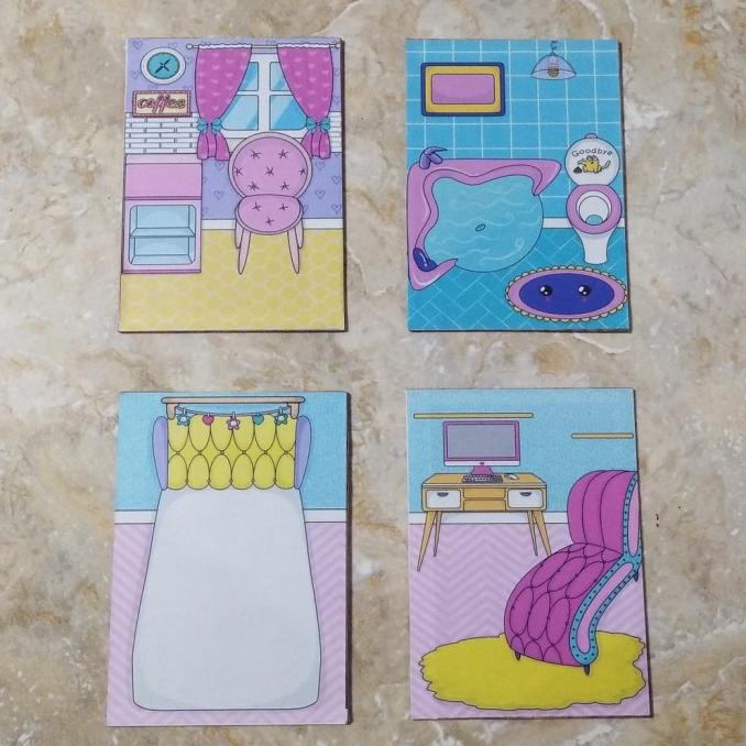 Papan Board Magnet Bp Bpan Mainan Anak Edukasi Paper Doll Bongkar