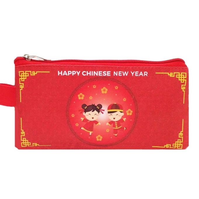 

siap kirim] Dompet Angpao Imlek Panjang Mei Mei Titi Amplop Tahun Baru Imlek Sinci