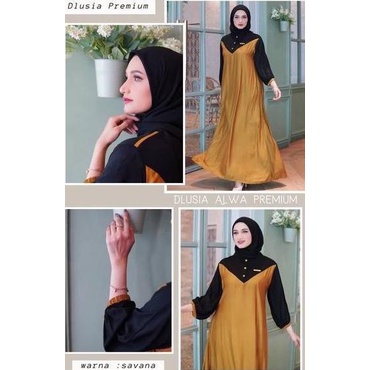 Ori Daster Arab Alwa Dress By Dlusia Original / Baju Wanita/Baju Tidur Lapaksheila