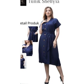 Ori Daster Arab Tunik Shellyia By Dlusia - Baju Wanita - Baju Tidur Lapaksheila