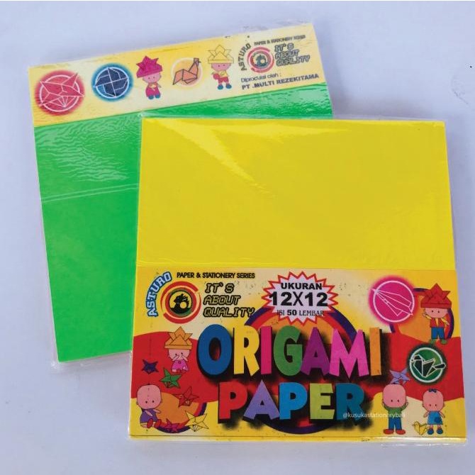 

>>>>>] Kertas Lipat ORIGAMI ASTURO 12x12 - 16x16