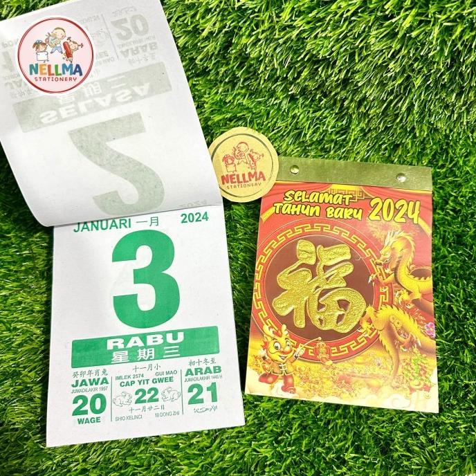 

best produk] Kalender harian sobek sedang Tahun 2024