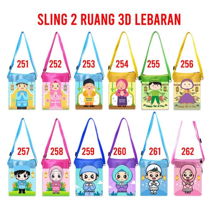 

monggo] Parcel Ramadan Sling 3D Lebaran 2 Ruang Tas Fitrah Angpao Idul Fitri
