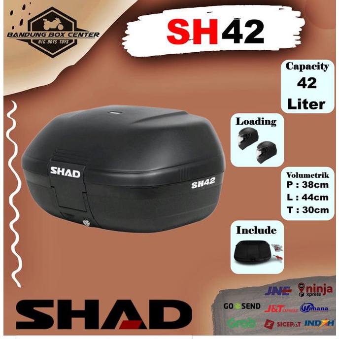Box Shad SH42 Box Touring Shad Sh 42 Box Bagasi Motor Shad SH42