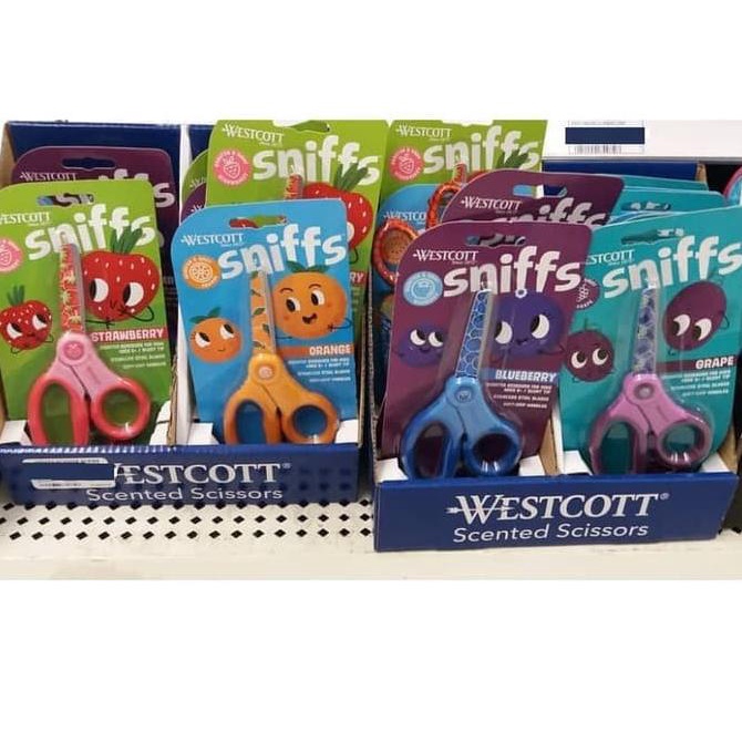 

Gunting Anak Wangi Bluberi | Westcott Sniffs Blueberry Scented