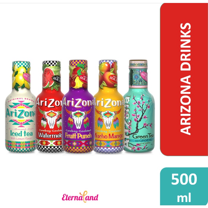 

Arizona Drinks 500 Ml - Minuman Arizona Botol Plastik Aneka Rasa