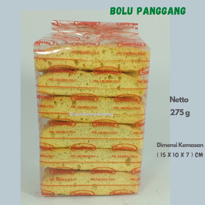 

Bolu Panggang Kering Panjang Sempurna Manis Gurih