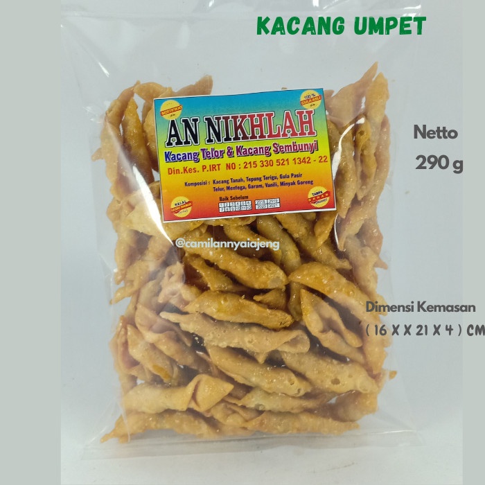 

Kacang Umpet Sembunyi Manis Gurih Camilan Tradisional Khas Kebumen