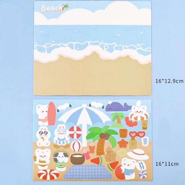 

Stiker Kreatif Hiasan Motif Lucu Kode 1246