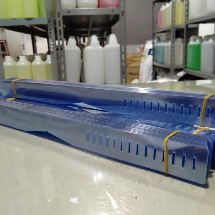 

Canggih Plastik Kerah Pakaian, Kemeja, Baju Isi +/- 100Pcs Bening